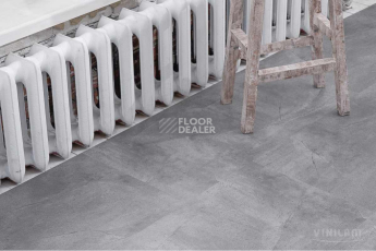 Ceramo Vinilam Stone 8 мм 61602 Серый Бетон фото 5 | FLOORDEALER